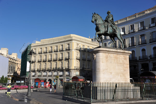 Estatua Ecuestre de Carlos III, Puerta del Sol, Madrid