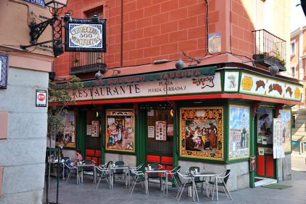 Restaurante el Madroo, Plaza de Puerta Cerrada, Madrid