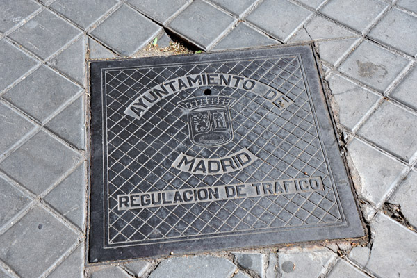 Manhole Cover, Ayuntamiento de Madrid