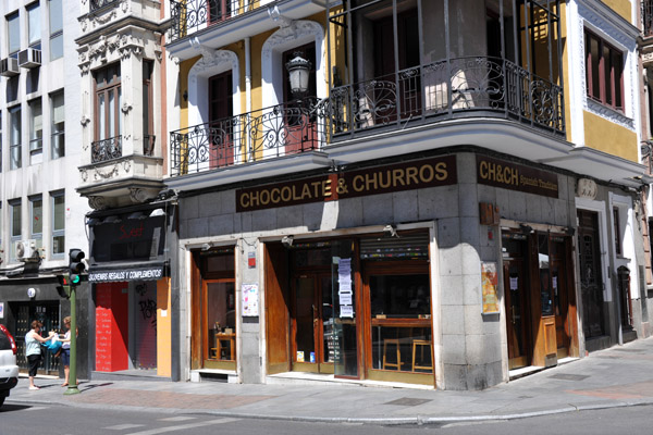 Chocolate Y Churros, Calle Mayor, Madrid