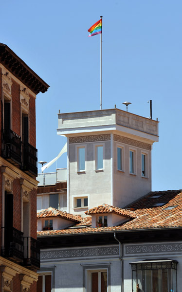 Rainbow flag, Madrid