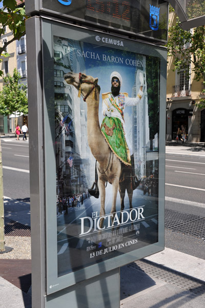 El Dictador (2012) film poster, Madrid