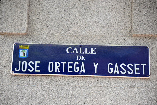 Calle de Jose Ortega y Gasset, Madrid