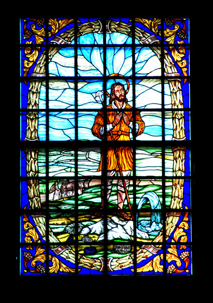 Stained glass, Iglesia de San Andrs