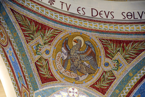 Mosaic - St. John's Eagle, Iglesia de San Manuel y San Benito, Madrid