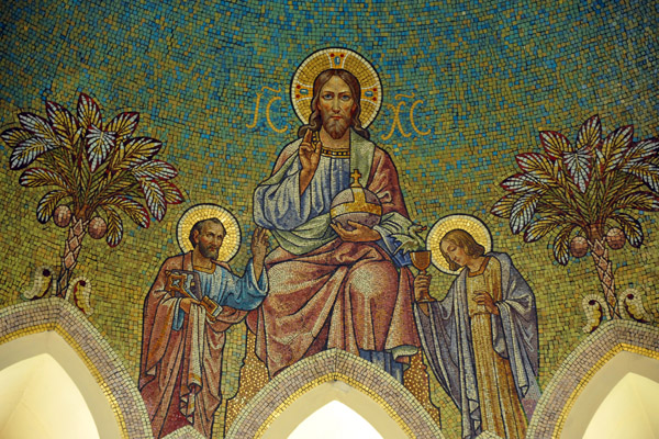 Mosaic - Jesus, Iglesia de San Manuel y San Benito, Madrid