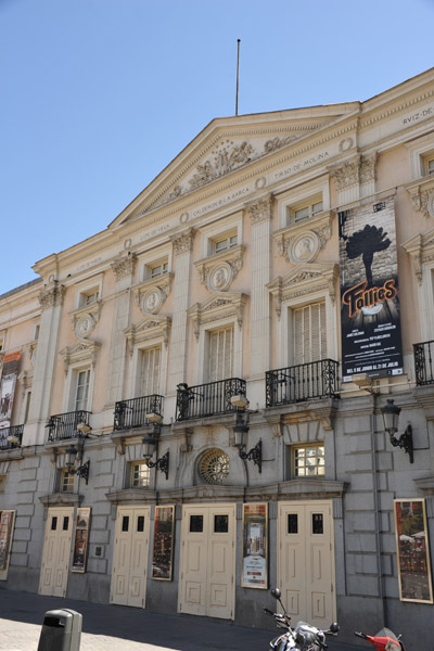 Teatro Espaol, Plaza de Santa Ana