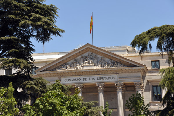 Congreso de los Diputados, Plaza de las Cortes, Madrid