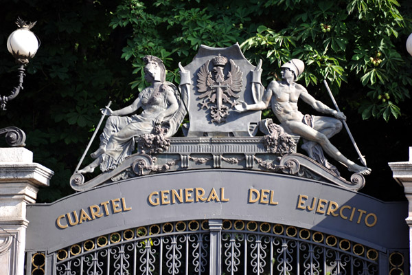 Cuartel General del Ejercito, Paseo de Recoletos, Madrid