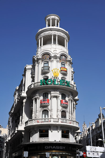 Edificio Metrpolis, Calle Gran Via, Madrid