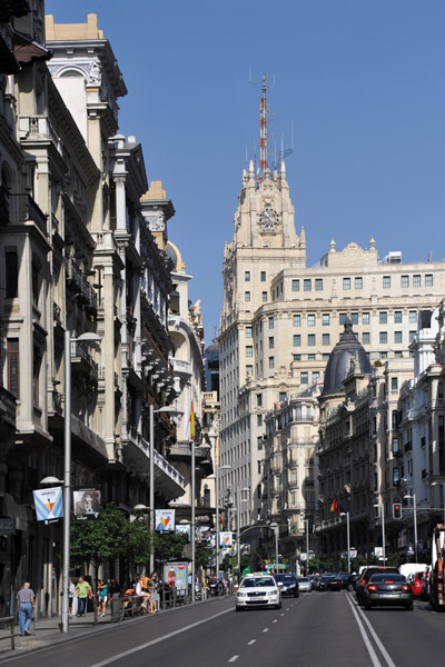 Calle Gran Via, Madrid