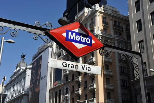 Madrid Metro - Gran Via Station