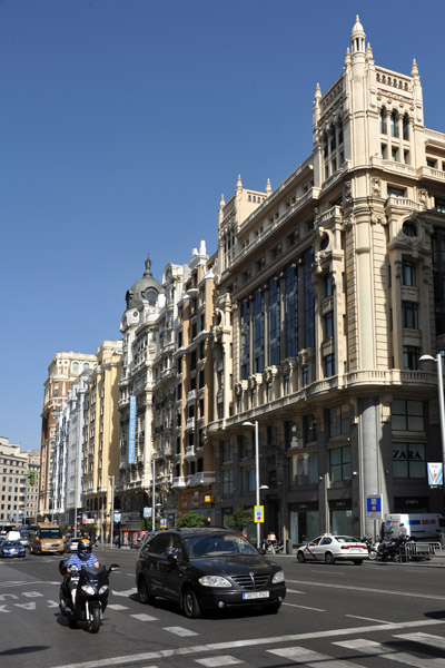 Calle Gran Via, Madrid