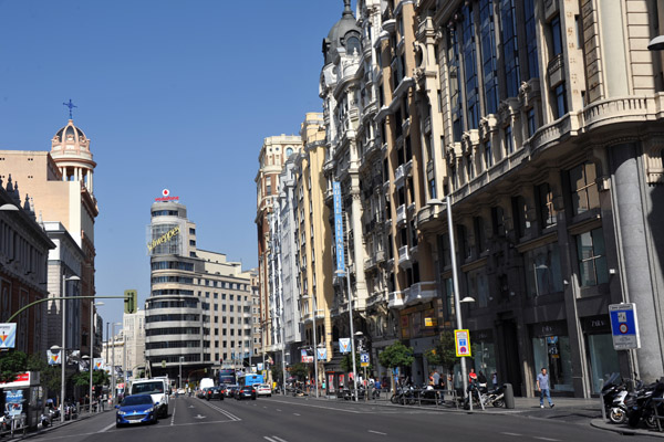 Calle Gran Via, Madrid