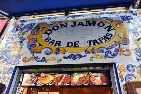 Don Jamon Bar de Tapas, Calle Gran Via 60, Madrid