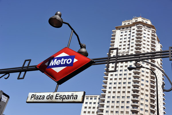 Madrid Metro - Plaza de Espaa