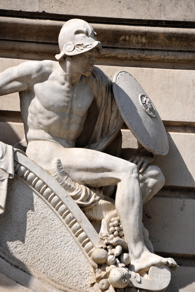 Allegory of Military Valor, Cervantes Monument