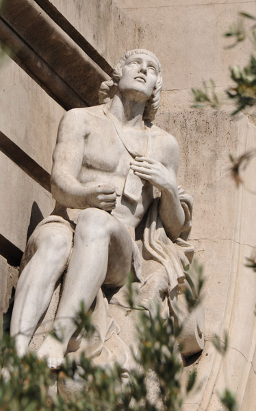 Allegory of Mysticism, Cervantes Monument