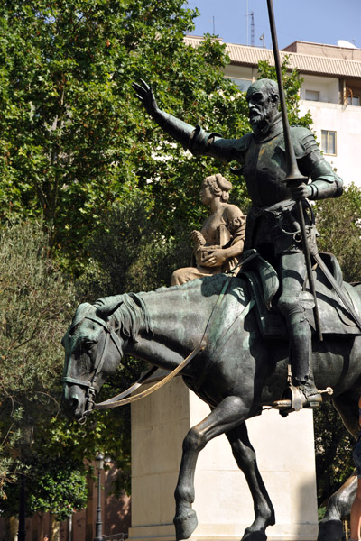 Don Quixote, Cervantes Monument