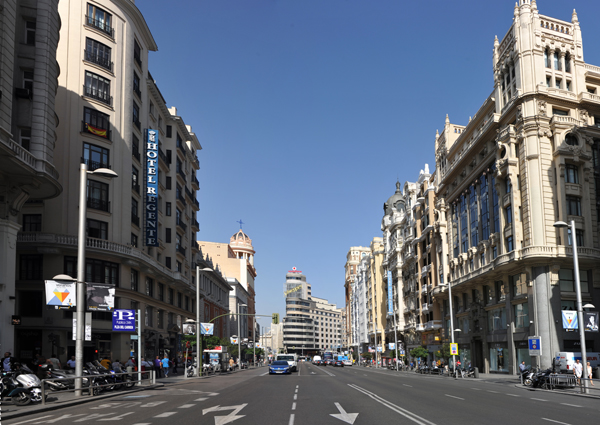 Gran Via, Madrid