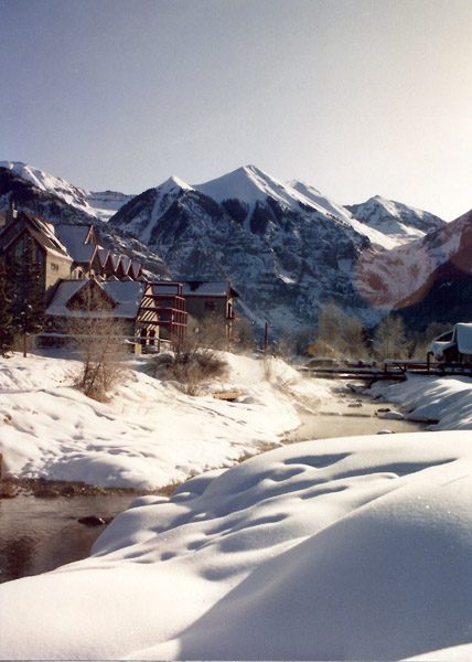 Telluride in winter