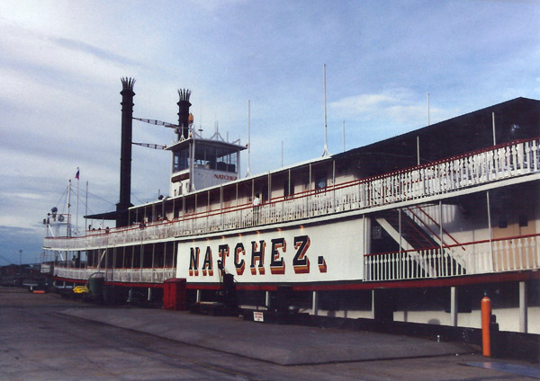 New Orleans - Mississippi River paddle steamer Natchez