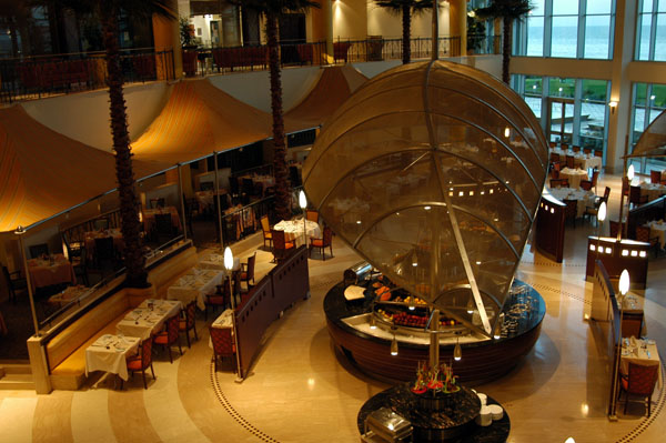 Lobby of the Corinthia Bab Africa Hotel