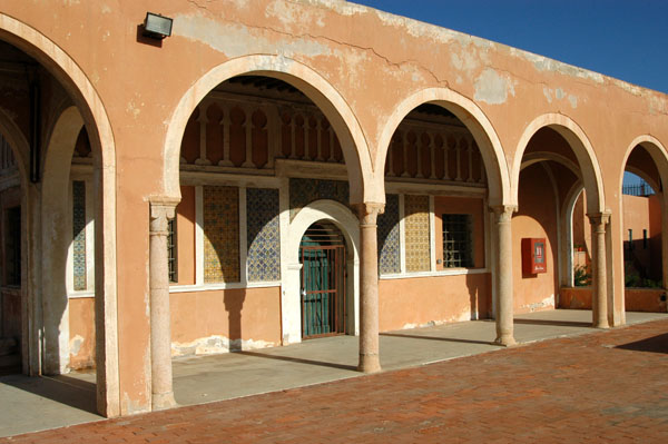 Upper level arcade, Tripoli Castle