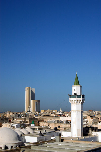 Tripoli medina from the castle