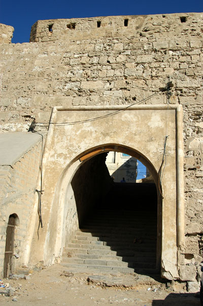 Gate to the medina near the Bab Africa