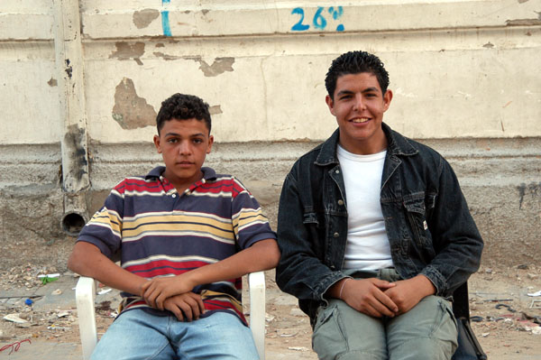 Guys in the medina, Tripoli