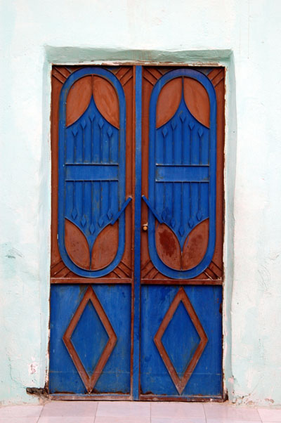 Colorful doorway, Tripoli medina