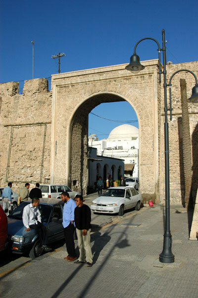Medina gate to Martyr's Square