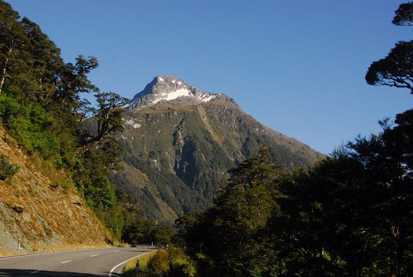 Mount Lyttle from the Milford Highway