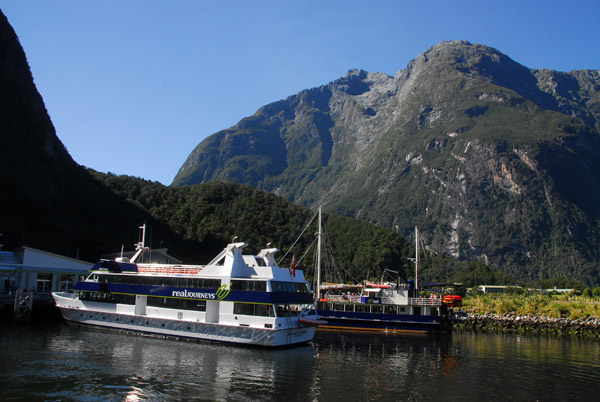 Milford Sound cruise terminal