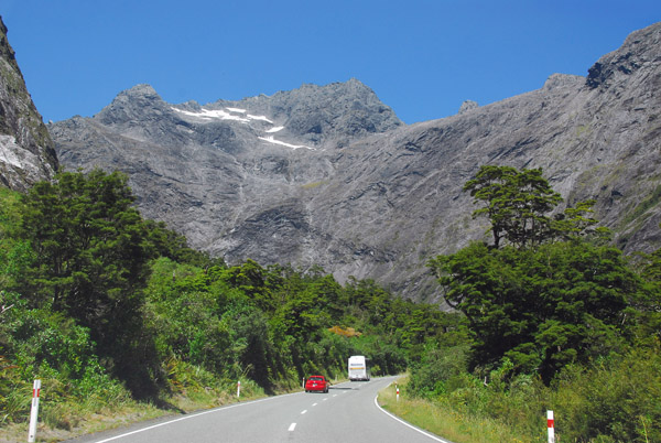 Driving back to Queenstown