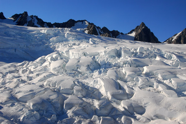Nearing the top of Franz Josef Glacier