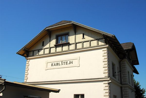 Karltejn Railway Station (Karstein)