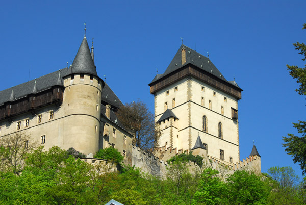 Hrad Karltejn - St. Nicholas' Chapel with the Great Tower