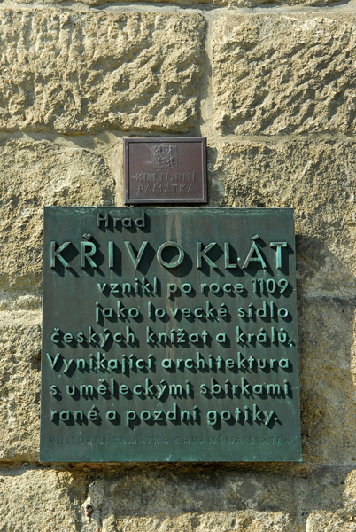 Hrad Křivoklt - Cultural Monument
