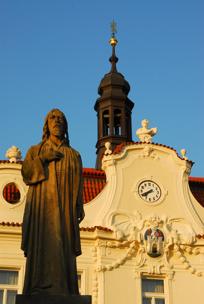 Statue of Jan Hus, Beroun City Hall
