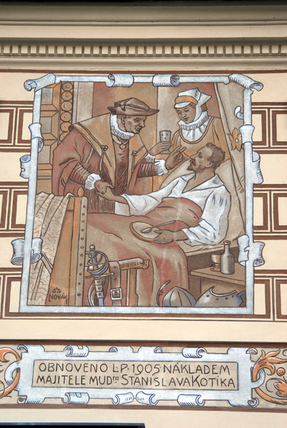 Restored by Stanislav Kotík - 1905, Beroun