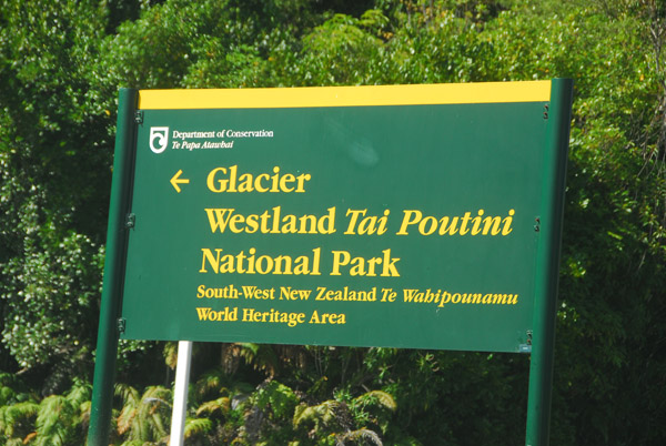 Fox and Franz Josef Glaciers are part of Westland National Park