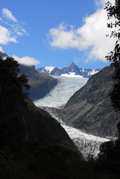 View of Fox Glacier from Glacier View Road