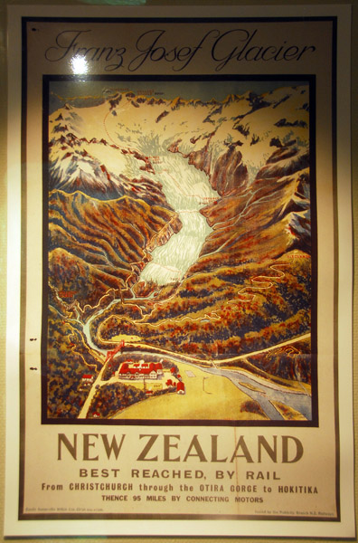 Early NZ Railroad poster