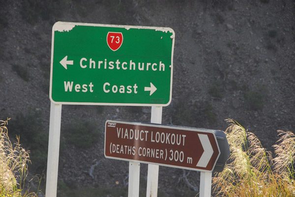 Viaduct Overlook - Death's Corner, Arthur's Pass