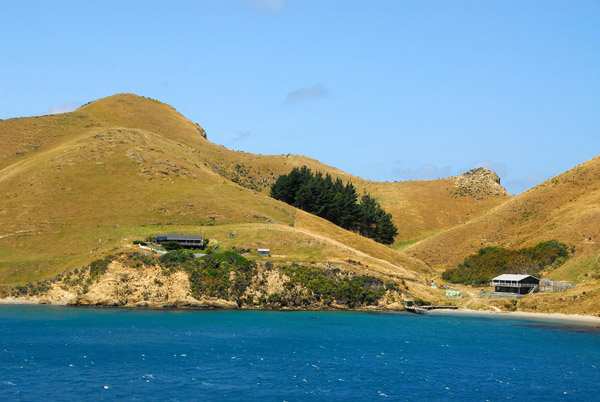Remote houses almost at West Head