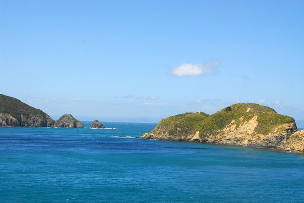 East Head (left) and West Head, Tory Channel