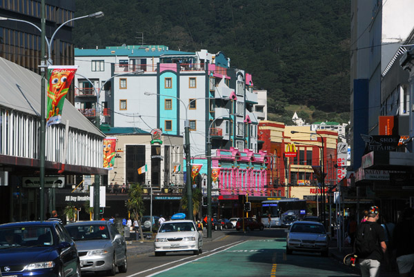 Dixon Street to Courney Place, Wellington