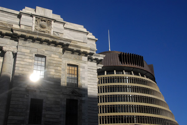 New Zealand Parliament and Beehive, Wellington